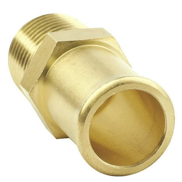 3/4 In Hose Barb Brass 1/2 MNPT 3/4 In Hose Barb Brass 1/2 MNPT
